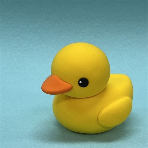 clay rubber duck